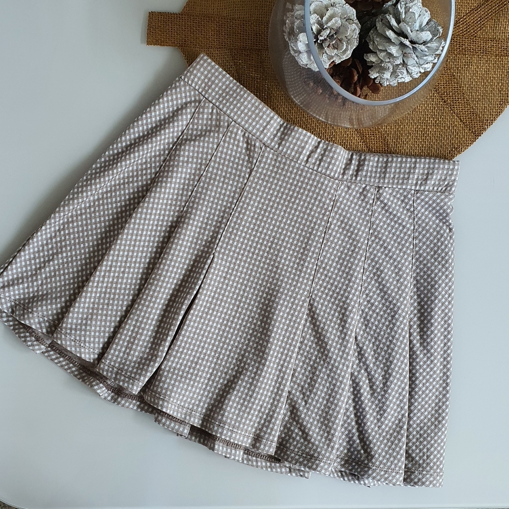 Plaid Skirt
